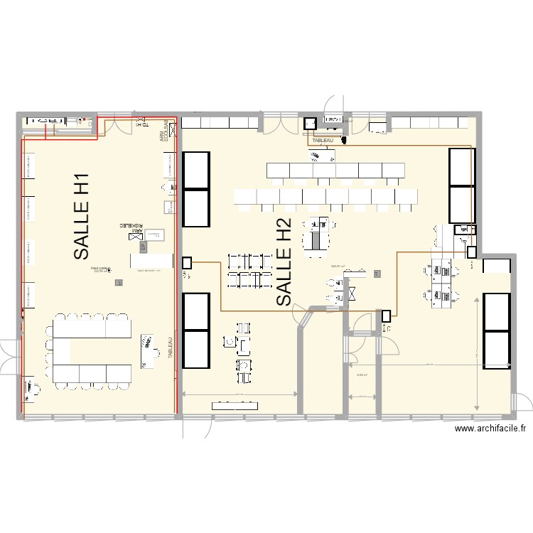 Atelier MELEC SN EN COURS MODIF JO2. Plan de 5 pièces et 372 m2