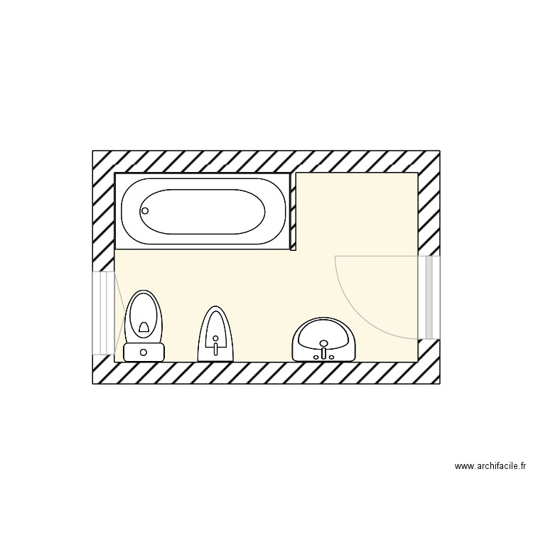 ALLIAUD ETAT DES LIEUX 1ER ETAGE. Plan de 0 pièce et 0 m2