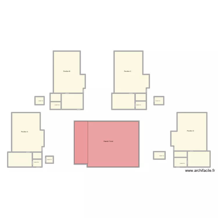 INQHAS. Plan de 21 et 164 m² INQHAS. Plan de 21 et 164 m²