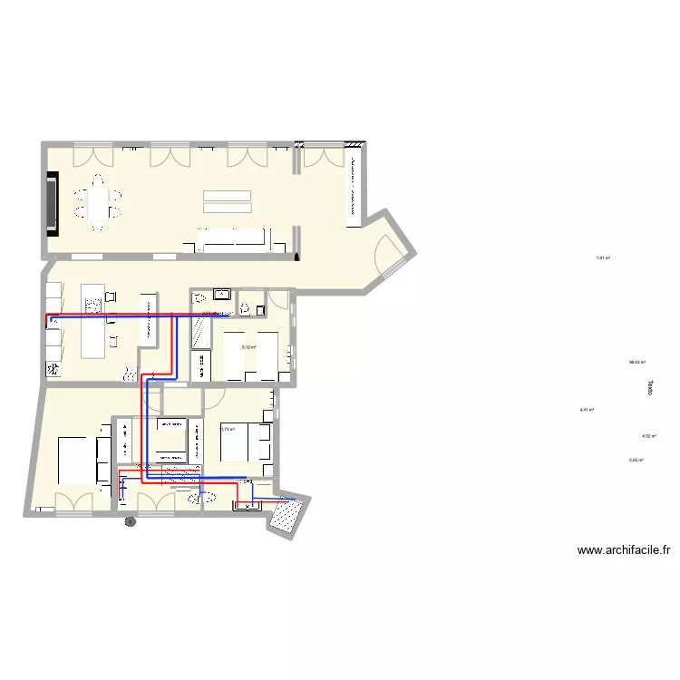marquez riscal  2 fontaneria. Plan de 