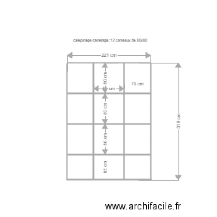 1601. Plan de 0 pièce et 0 m2