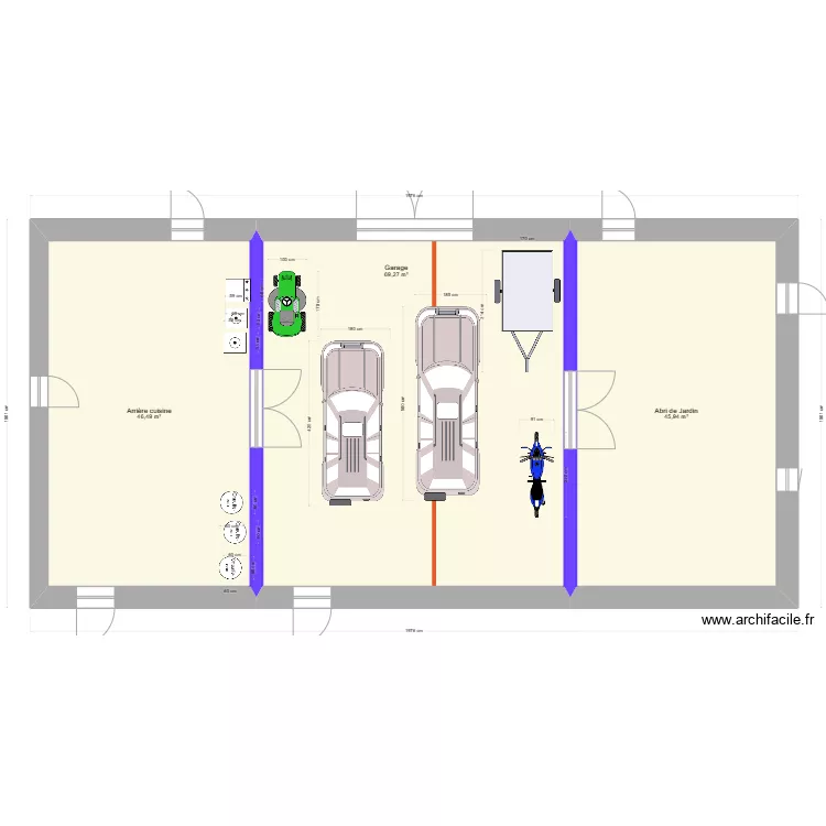 Etable 1. Plan de Etable 1. Plan de