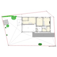 plan terrain avec plantes et terrasse 28 10 2019