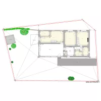 plan terrain avec plantes et terrasse 28 10 2019