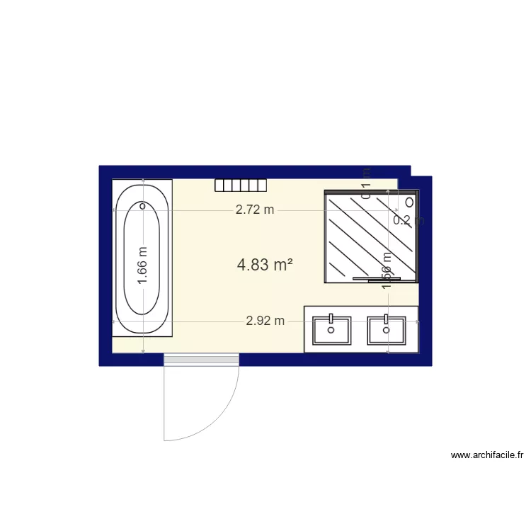 SDB LAGONIE. Plan de SDB LAGONIE. Plan de
