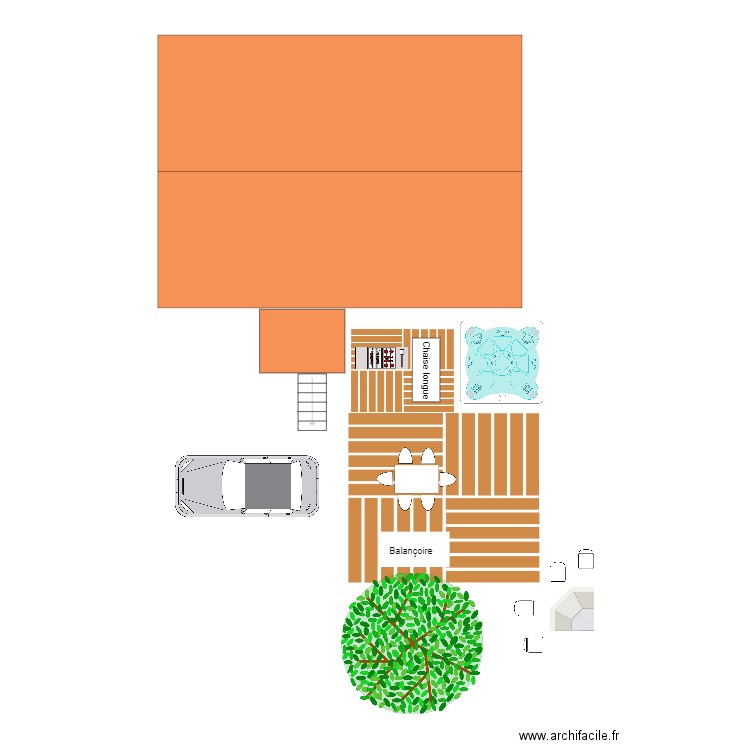 Terrasse Léonard. Plan de 0 pièce et 0 m2