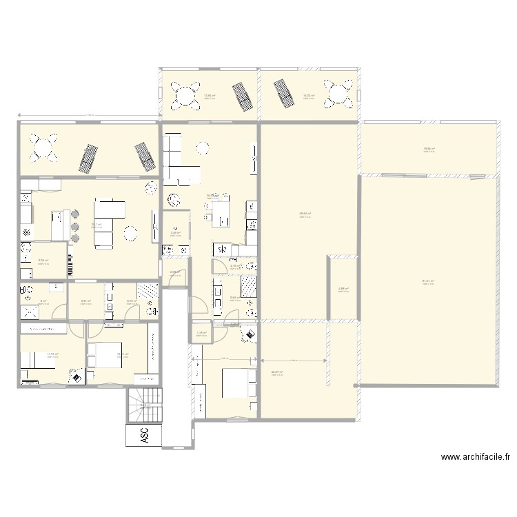 redoute. Plan de 0 pièce et 0 m2