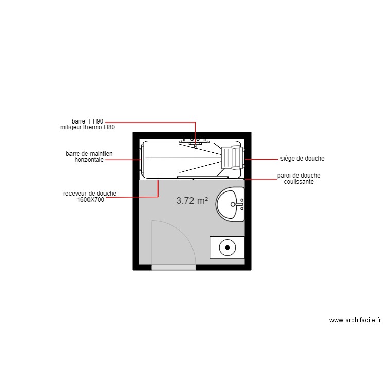 BADER. Plan de 0 pièce et 0 m2