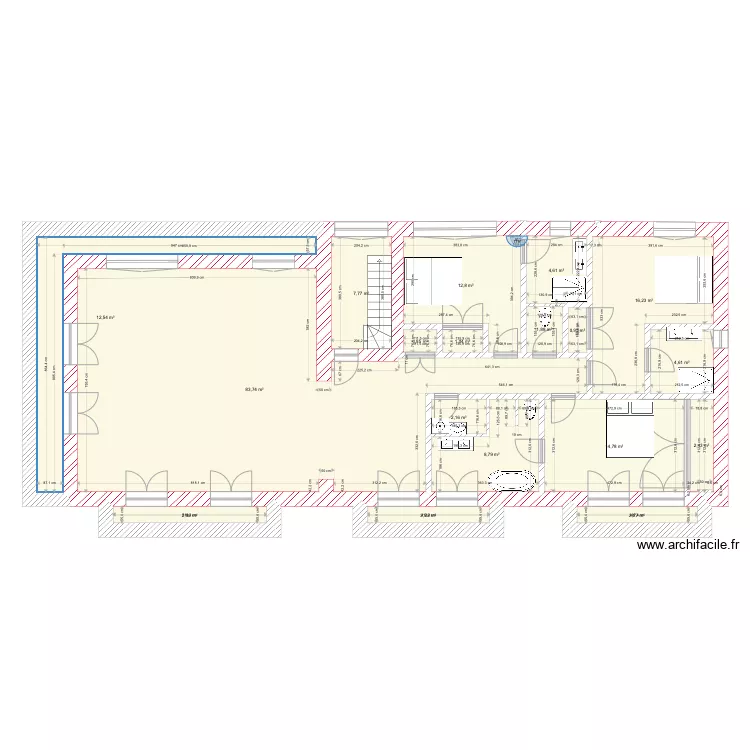 PLAN HAUTVILLE. Plan de 