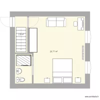 Chambre parentale jardin version 2