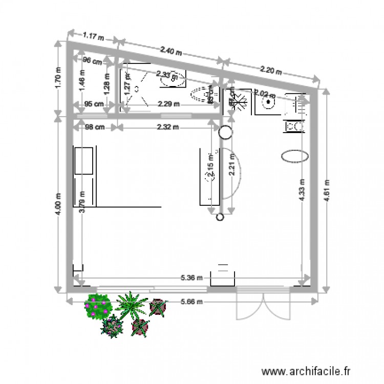 projet 5. Plan de 0 pièce et 0 m2