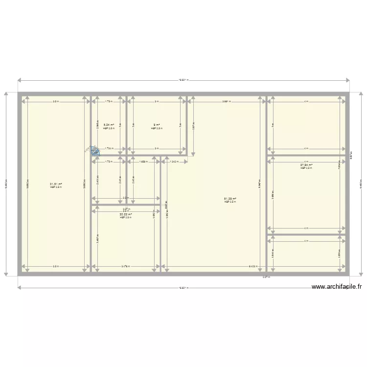 plan maison. Plan de 