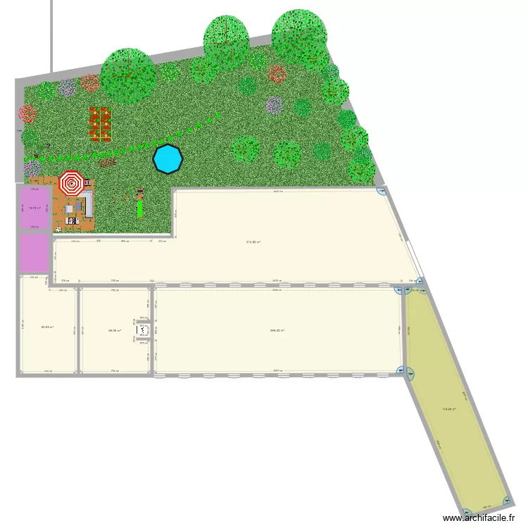 Loft Fred Toiture. Plan de 