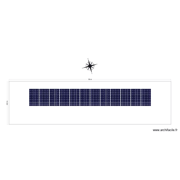 MAISON GEORGON. Plan de 