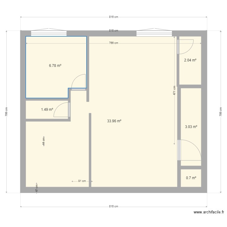  SCI des Amours1 ELEC. Plan de 0 pièce et 0 m2