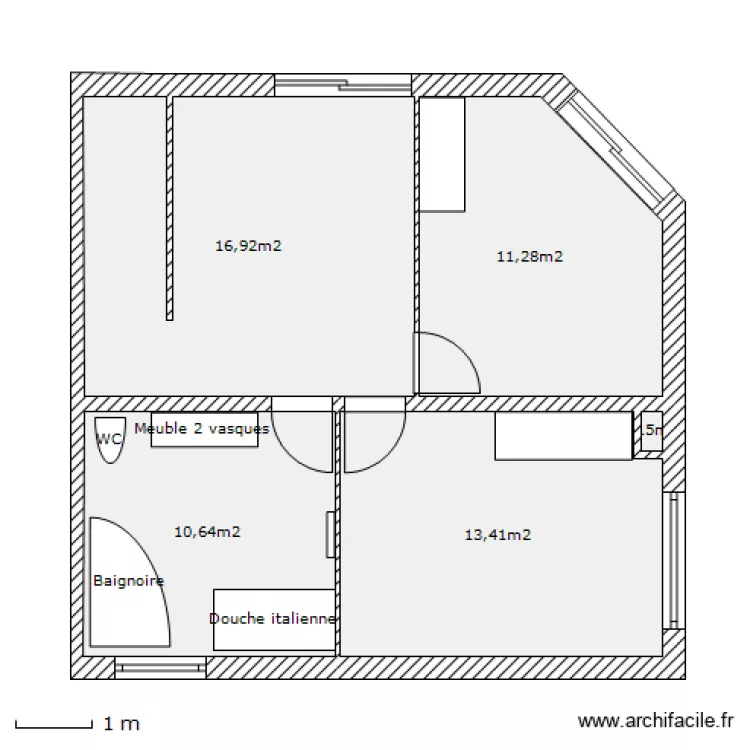 LE BROC ETAGE 2. Plan de 