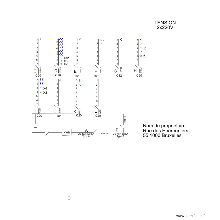 ET2:. Plan de 0 pièce et 0 m2