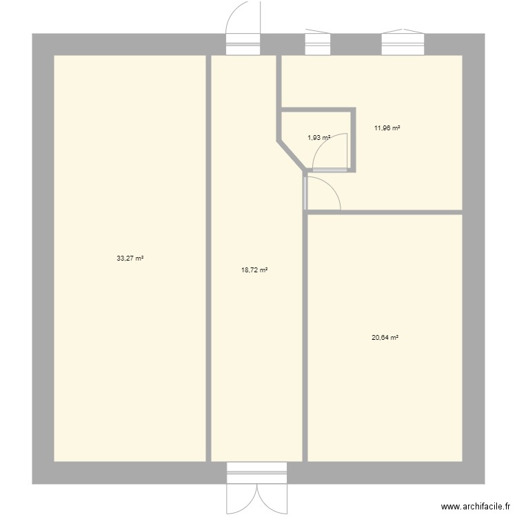 11 r lalande. Plan de 0 pièce et 0 m2