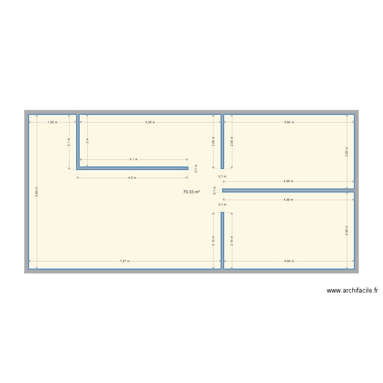 chalet nicole. Plan de 0 pièce et 0 m2