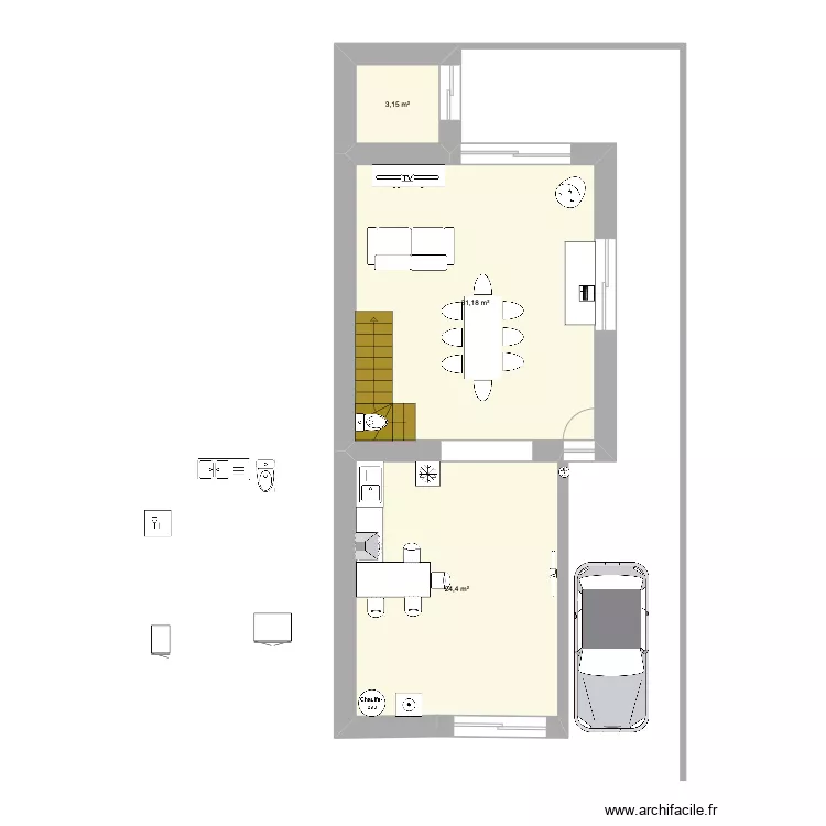 grange st vaize. Plan de grange st vaize. Plan de