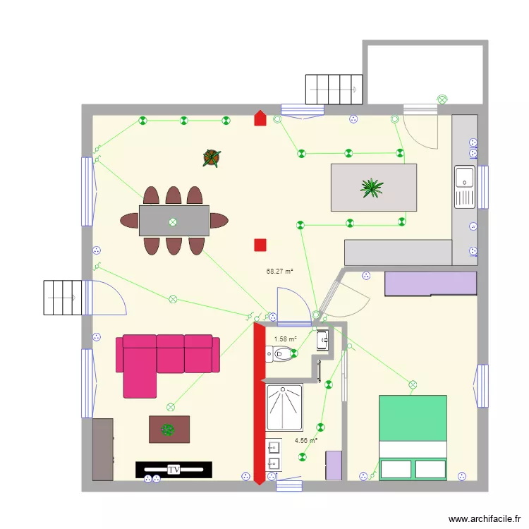 Denis RDC elec. Plan de 
