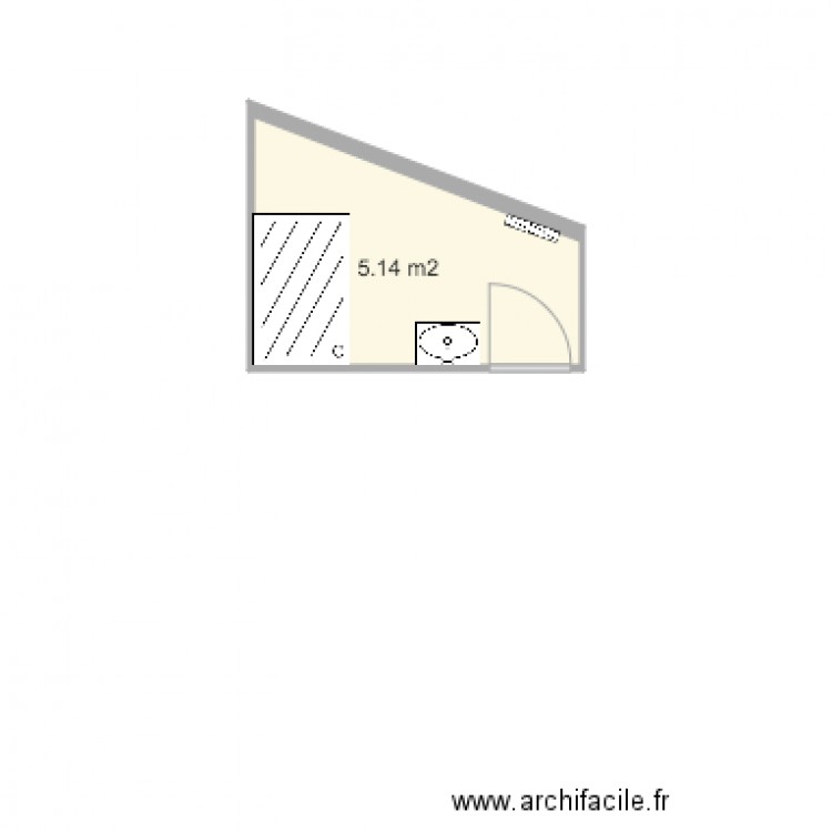 plan veau sdb projet. Plan de 0 pièce et 0 m2