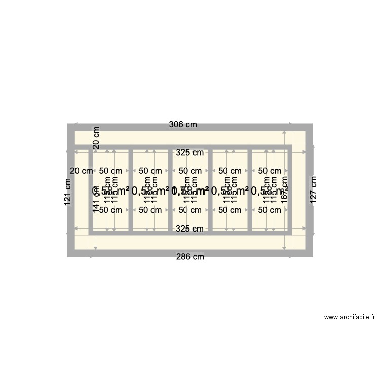 verriere. Plan de 0 pièce et 0 m2