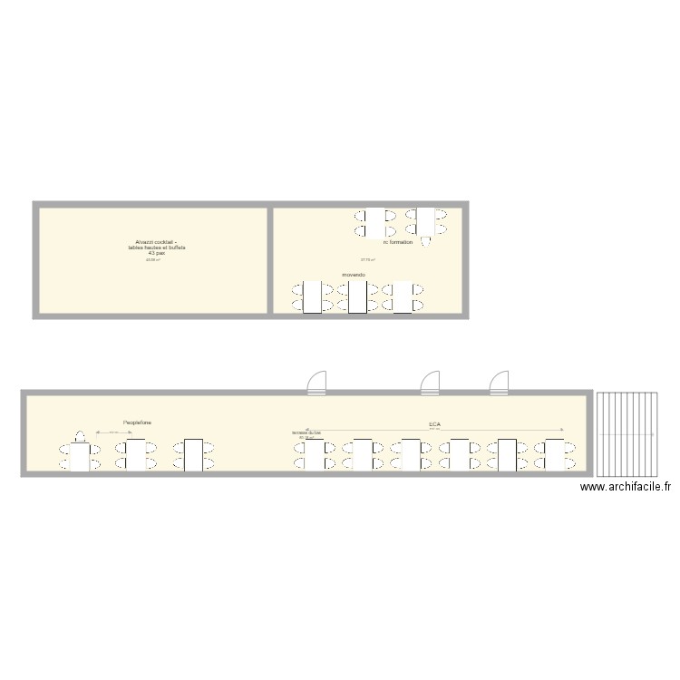 terrasse 0909. Plan de 0 pièce et 0 m2