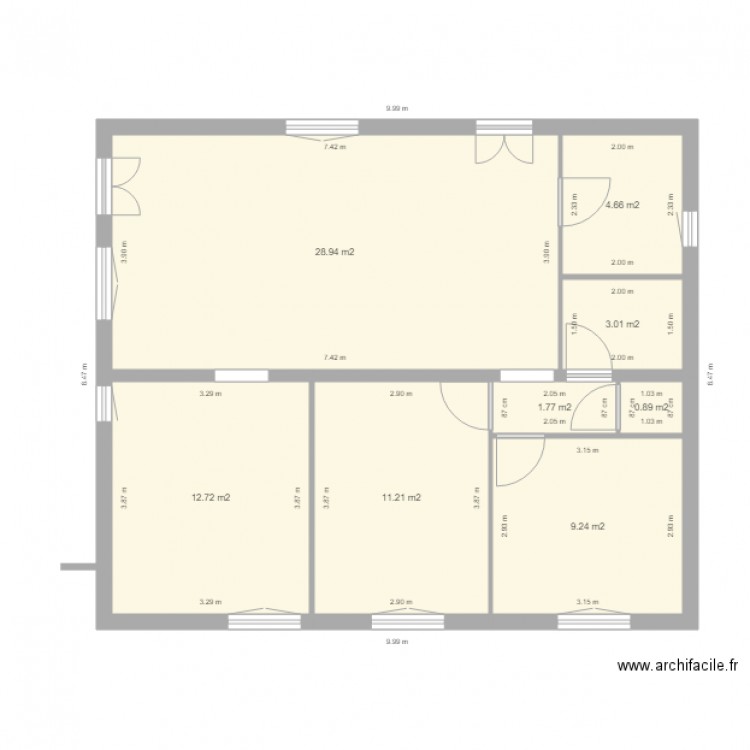 Maison perso Vierge. Plan de 0 pièce et 0 m2