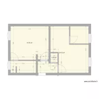 2 chambre sans mobiliers