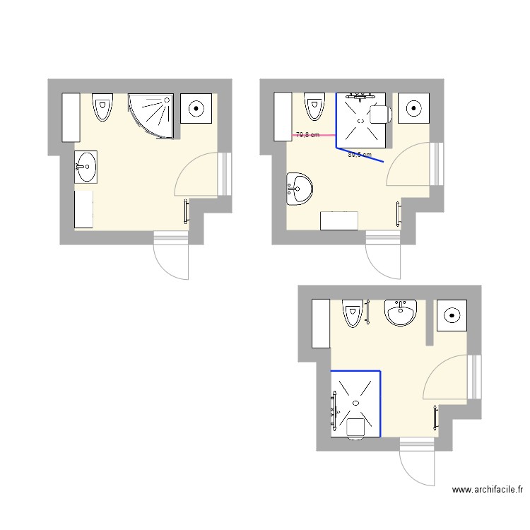 SDB5. Plan de 0 pièce et 0 m2