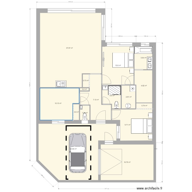 PLAIN PIED solis ESSAI. Plan de 0 pièce et 0 m2