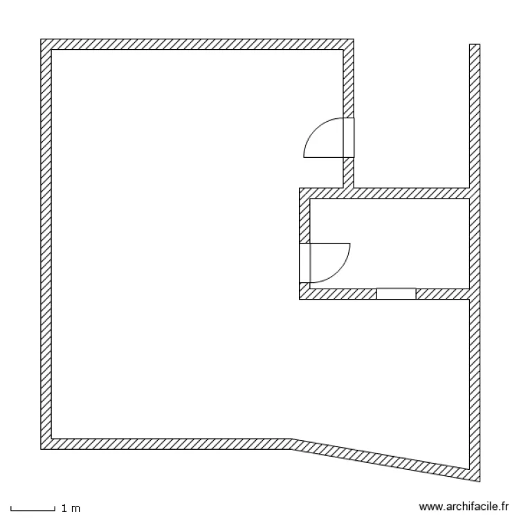 terrasse. Plan de terrasse. Plan de