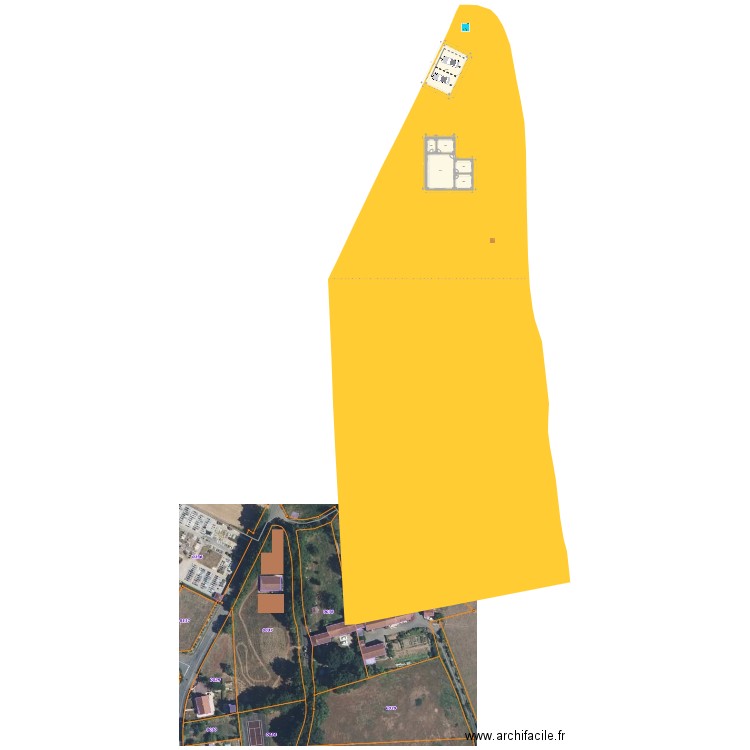 MAISON_BOIS. Plan de 0 pièce et 0 m2