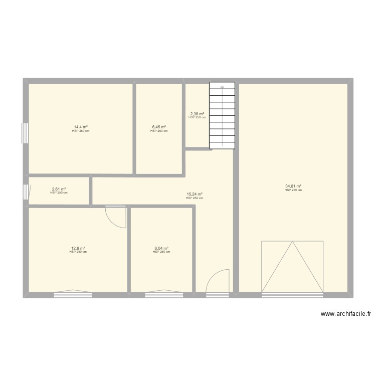 BESSE. Plan de 0 pièce et 0 m2