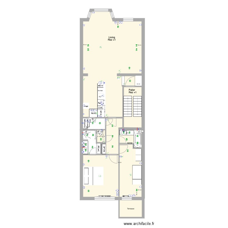 Marie José Rez1 2e projet Adé. Plan de 0 pièce et 0 m2