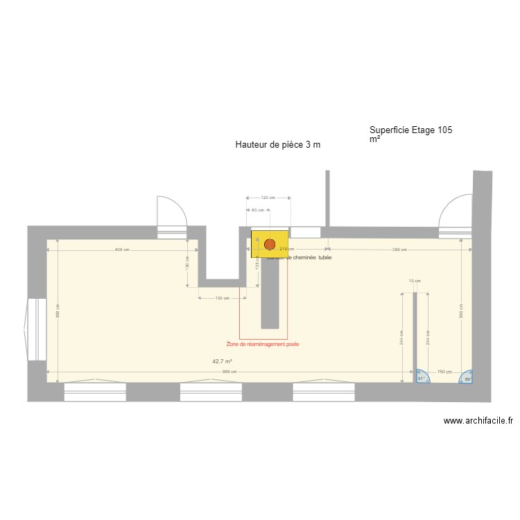 Salon V5. Plan de 0 pièce et 0 m2