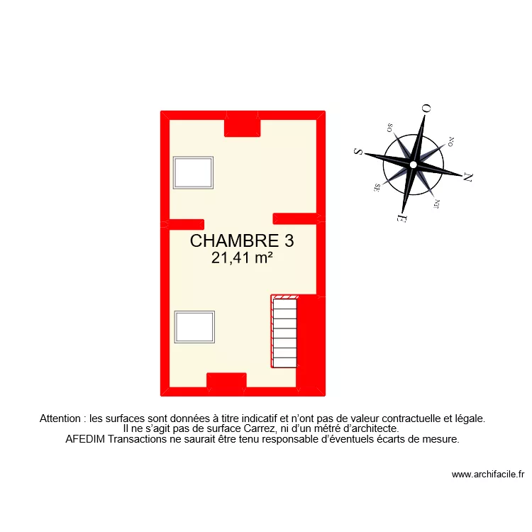 BI 8816 ETAGE 2 . Plan de 