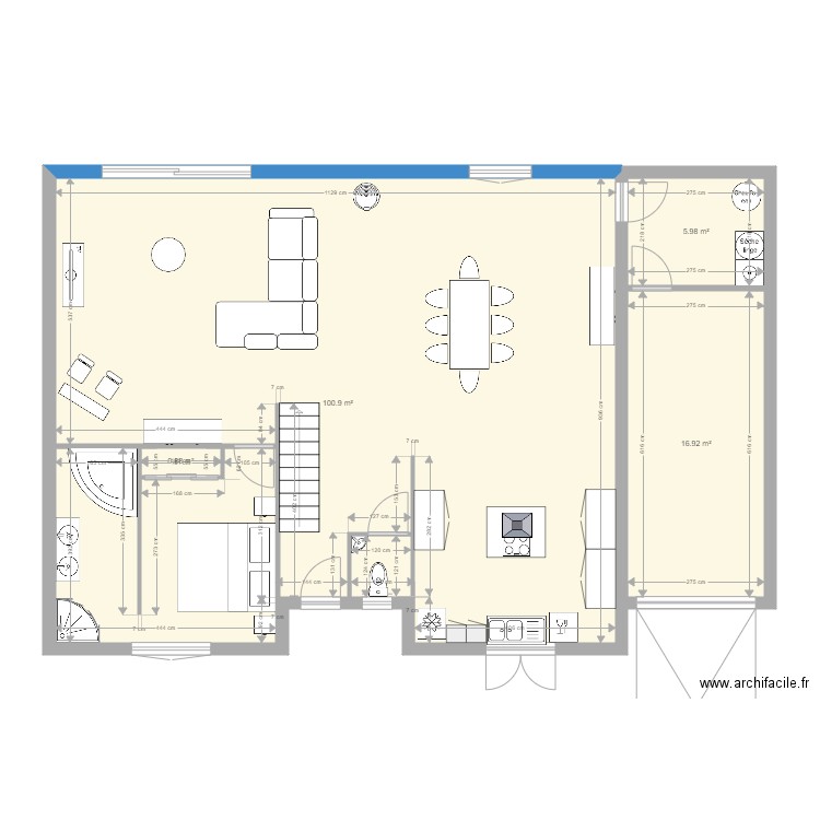 popomathieu. Plan de 0 pièce et 0 m2