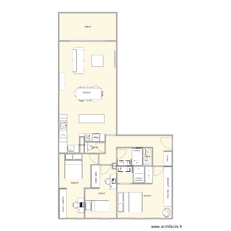 Santa Barbara version fenetre1. Plan de 0 pièce et 0 m2
