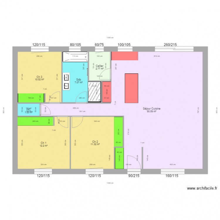 BROGNIART LERMYTE PP. Plan de 0 pièce et 0 m2