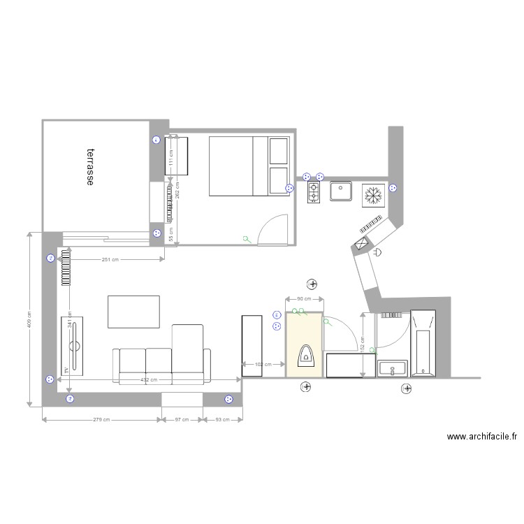 pompidou23. Plan de 0 pièce et 0 m2