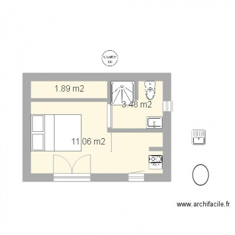 pool house 3. Plan de 0 pièce et 0 m2