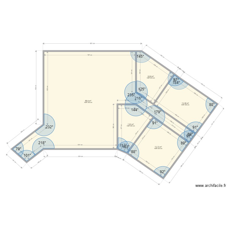 REY1. Plan de 0 pièce et 0 m2