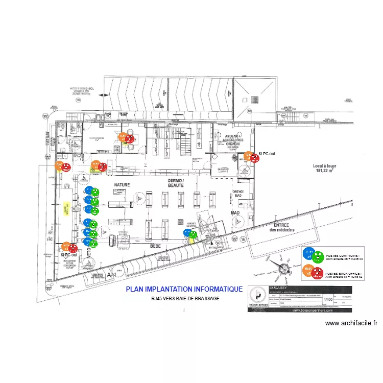 DUCASSY IMPLANTATION INFORMATIQUE. Plan de 
