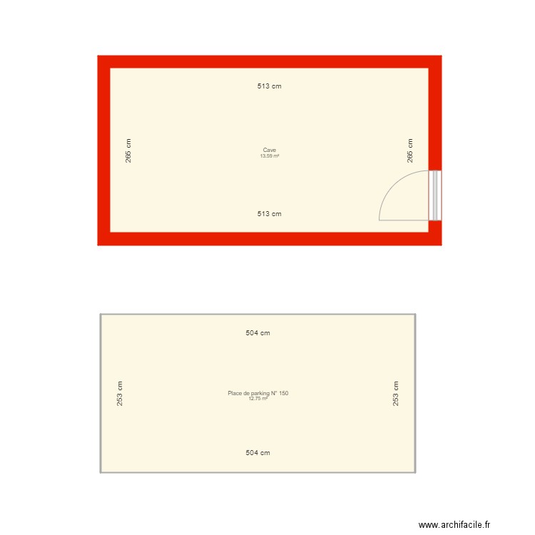 BI 3605 annexes côté. Plan de 0 pièce et 0 m2