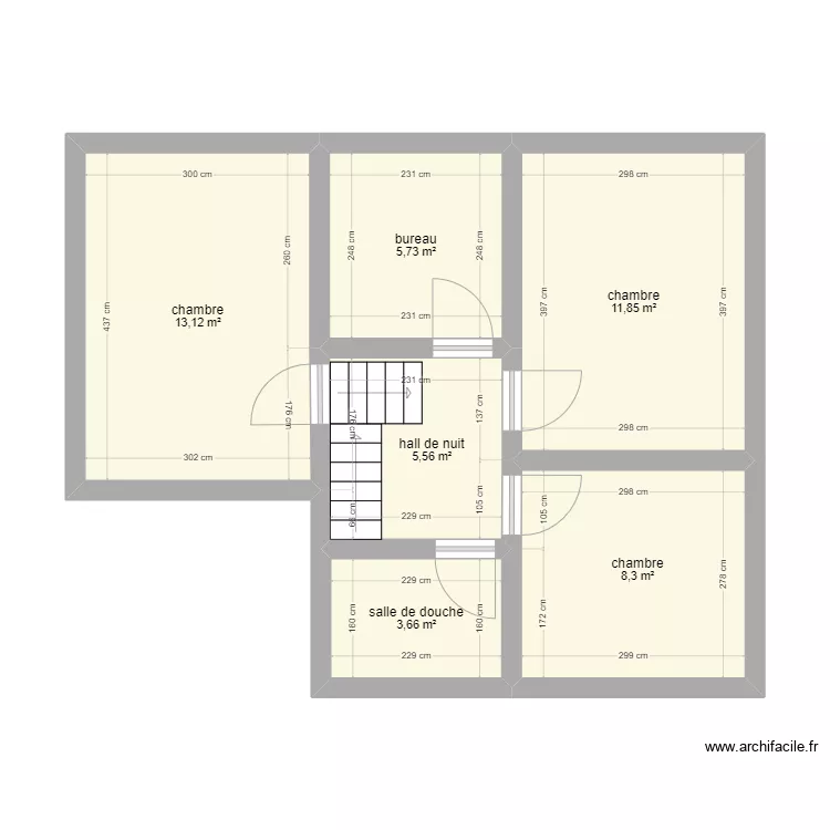 Jambes av du Petit Sart 34 ET1. Plan de 