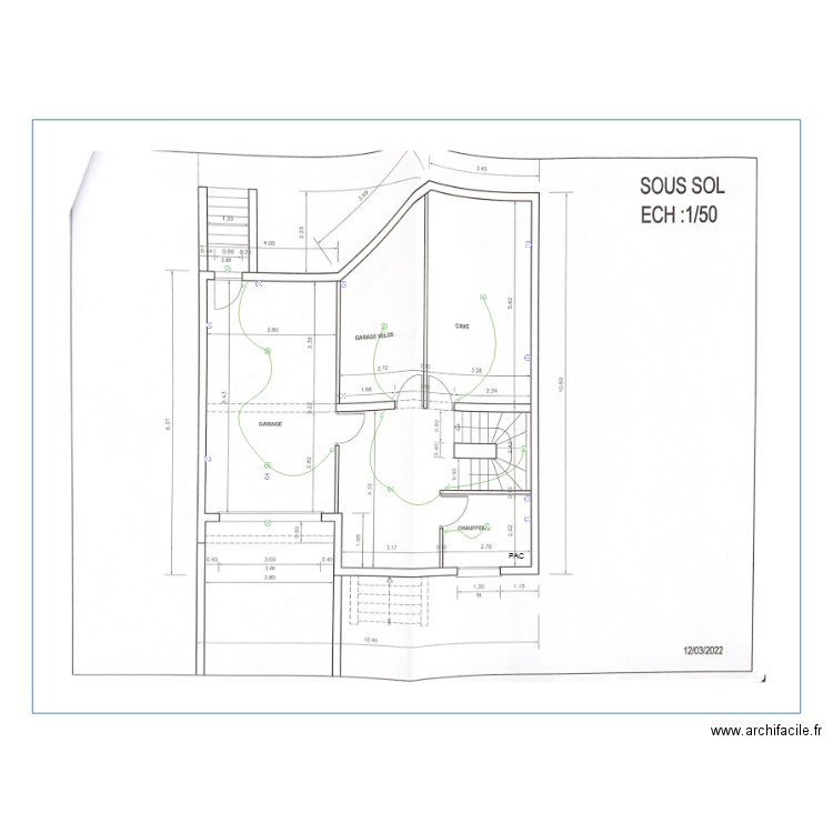 Escourou Sous sol. Plan de 0 pièce et 0 m2