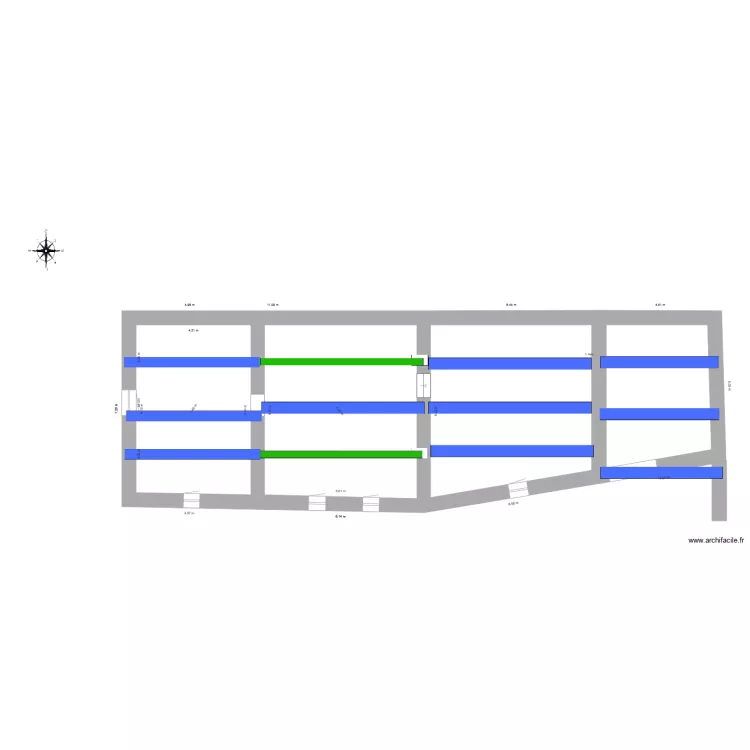 Toit habitation 2. Plan de 