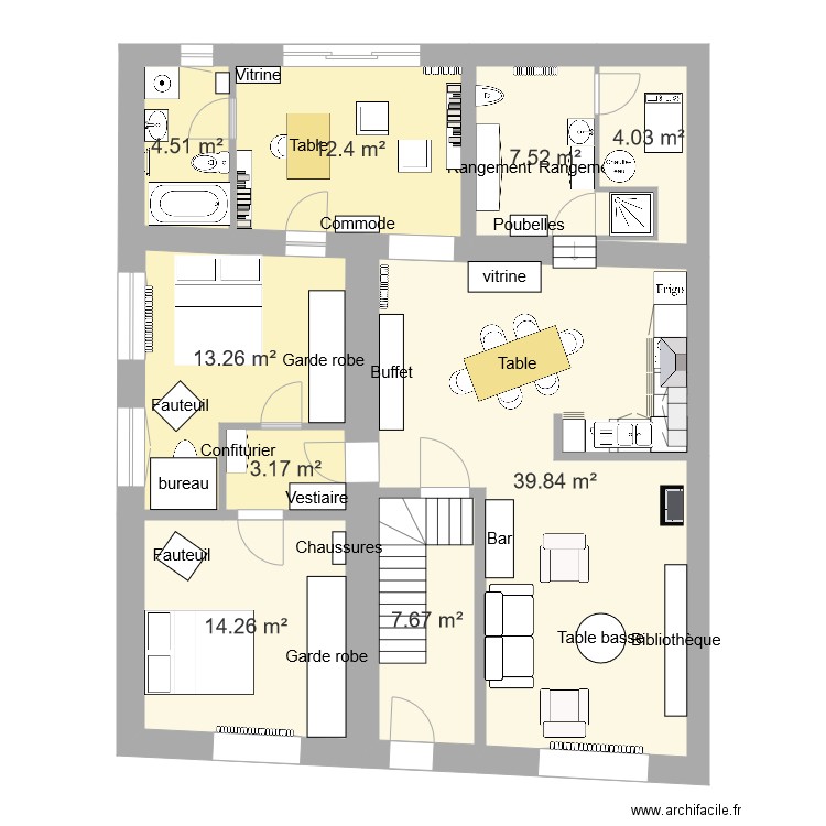 Rez Tilly 3. Plan de 0 pièce et 0 m2